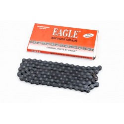 Цепь приводная 1/2х1/8х112L 1 скорость, чёрная EAGLE
