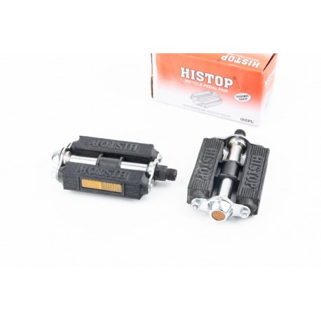 Педали CITY 9/16" (130x75x32mm) металло-резиновые "HISTOP" EAGLE