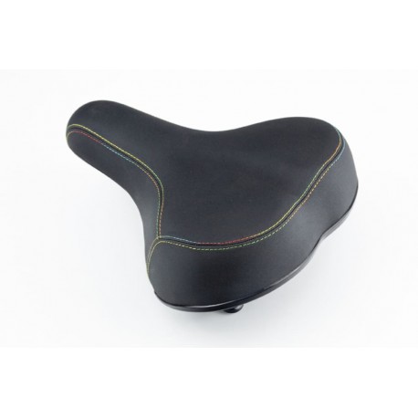 Сиденье ХВЗ 250x200мм, чёрное N25 Китай