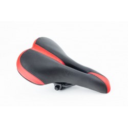 Сиденье MTB 260x150мм, чёрно-красное SD-7100 Китай