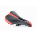 Сиденье MTB 260x150мм, чёрно-красное SD-7100 Китай