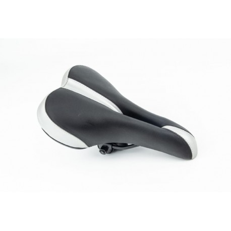Сиденье MTB 260x150мм, чёрно-серое SD-7100 Китай
