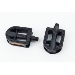 Педалі CHILD 9/16" (95x63x25мм) пластикові, чорні WP-148 Neco