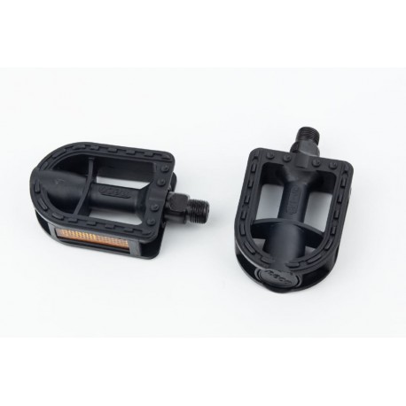 Педали CHILD 9/16" (95x63x25mm) пластиковые, чёрные WP-148 Neco