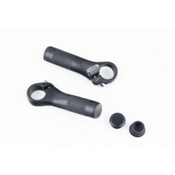 Ріжки керма 22,2x85мм алюмінієві, чорні BE-TG1 UNO