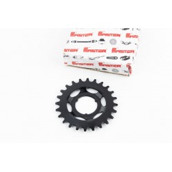 Зірка задня ХВЗ 24T, чорна (10шт в упаковці) MASTER