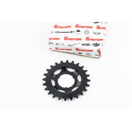 Звезда задняя ХВЗ 24T, чёрная (10шт в упаковке) MASTER