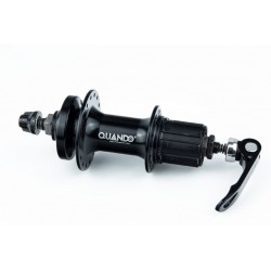 Втулка задня MTB алюмінієва 14Gx32H під касету 7зв, Disk-brake, кріпл. ексцентрик, чорна KT-MD2R QUANDO