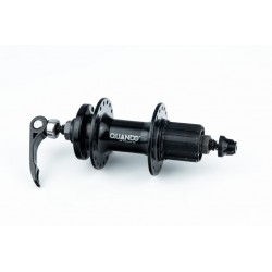 Втулка задня MTB алюмінієва 14Gx36H під касету 7зв, Disk-brake, кріпл. ексцентрик, чорна KT-MD2R QUANDO