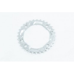 Звезда передняя MTB 32Т index (BCD:104мм), серая PRO-32T PROWHEEL