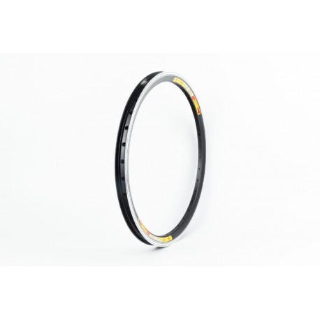 Обод 20" (406x19) V-brake, 14Gх36H алюминиевый, чёрный "CZL" Китай