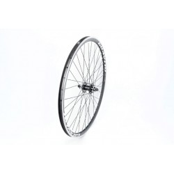 Колесо 29" переднее Disk-brake, обод "капля" алюминиевый, втулка 14Gx36H, крепл. гайка, чёрное "GRAVITY" Китай