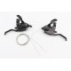 Перемикачі (моноблок) 3x8 швидкості, чорні ST-EF 500 SHIMANO