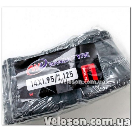 Камера 14x1.95/2.125 бут. WANDA