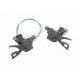 Переключатели (манетка) 3x10 скоростей, чёрные DEORE SL-M6000 SHIMANO