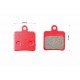 Гальмівні колодки Disk-brake (Hope Mini, GIANT DA3,DA5), червоні YL-1031 Andson