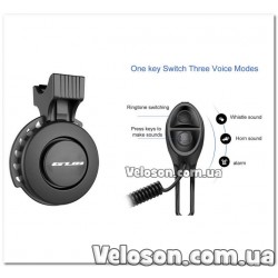 Звонок электронный, мощность 120 Дб USB черный BC-BB3330