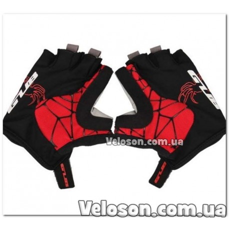 Перчатки велосипедные GUB S036 чёрно-красный М