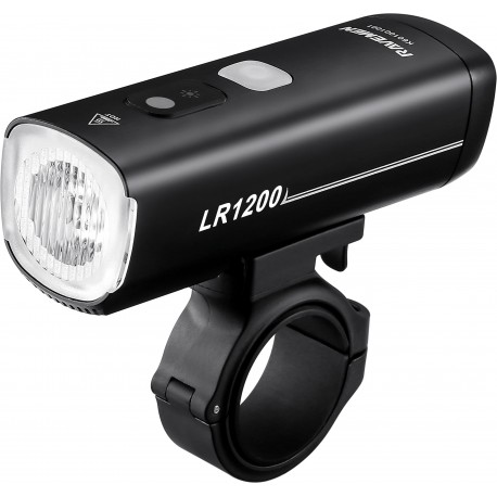 Велосипедная фара Ravemen LR1200 (1200 lm, 4000 mAh) датчики освещенности и движения
