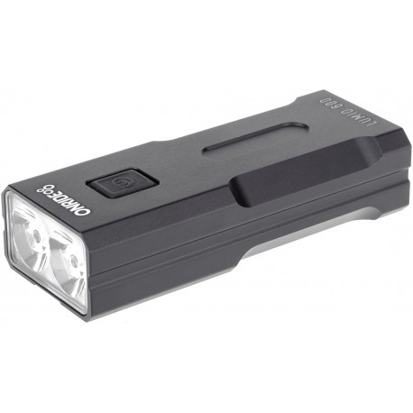 Велосипедна фара ONRIDE Lumio (600 lm, 2500 mAh, Type-C), функ. Power Bank, алюмінієва