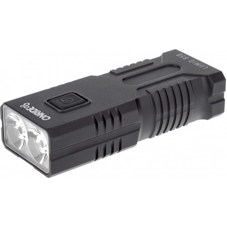 Велосипедна фара ONRIDE Lumio (850 lm, 5000 mAh, Type-C), функ. Power Bank, алюмінієва