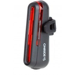 Задний свет ONRIDE Dash (20 lm, 500 mAh, Type-C), пластиковый