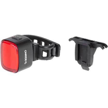 Заднє світло ONRIDE Kubek (50 lm, 400 mAh, Type-C), алюмінієве