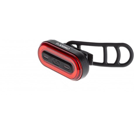Заднє світло ONRIDE Track (50 lm, 450 mAh, Micro USB), алюмінієве