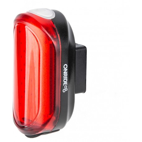 Заднє світло ONRIDE Oval (15 lm, 300 mAh, Type-C), пластикове