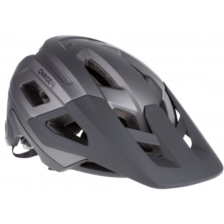 Шлем ONRIDE Boost матовый серый металлик L (58-61 см)