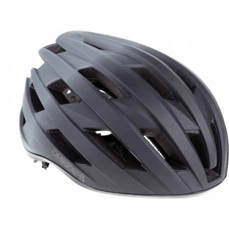 Шлем ONRIDE Stream глянцевый серо-черный M (55-58 см)