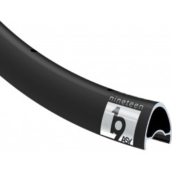 Обед BlackJack READY 19 ASY Light 28", 622x19, 28 отв., FV, бескамерный, ассиметричный, черный анодов