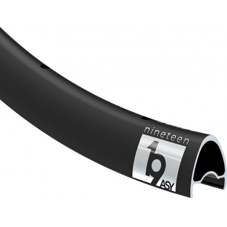 Обед BlackJack READY 19 ASY Light 28", 622x19, 28 отв., FV, бескамерный, ассиметричный, черный анодов