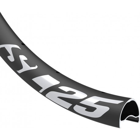 Обід BlackJack SL 25 ASY 29", 622x25, 28 отв., FV, безкамерний, асиметричний, чорний анодований