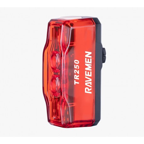 Заднє світло Ravemen TR250 (250 lm, 800 mAh) з датчиком руху