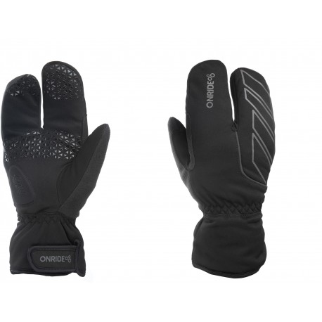 Зимові рукавички ONRIDE Crab чорні S