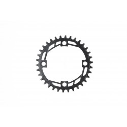 Звезда передняя ONRIDE Solo 10 Narrow Wide 34Т, BCD: 104 мм, сталь, черный