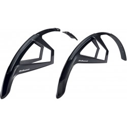 Комплект крыльев POLISPORT G-MUD GRAVEL 28" (50 мм) черный