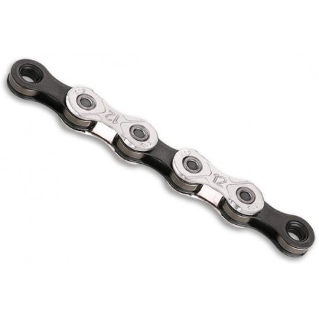 Ланцюг KMC X12 Silver/Black 12 швидкостей 126 ланок срібний/чорний + замок ОЕМ (уп. 5 штук)