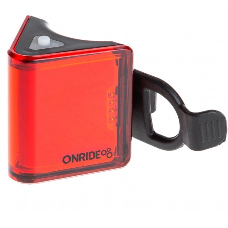 Заднє світло ONRIDE Sliver (50 lm, 350 mAh, Type-C), пластикове