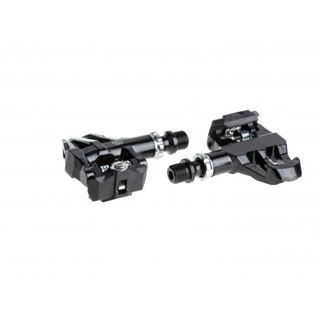 Педали ONRIDE Roady 20 (контактные шоссе), алюминий, (82,3x87) пром., черный