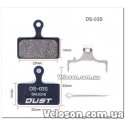 Колодки гальмівні напівметал DUST DS-03S Shimano M985/988/785/666/675/615, FSA