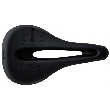 Сідло KLS PUFER LITE, чорний 250 x 145мм