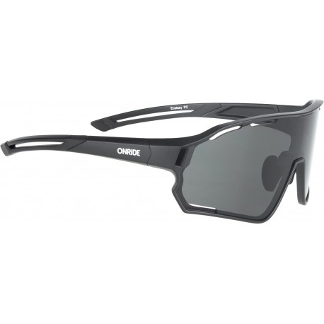 Очки ONRIDE Ecstasy с линзой дымчатые (17%) кат.3 черный
