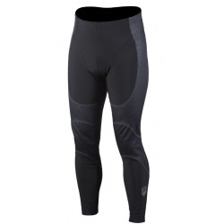 Зимние велоштаны без лямок с памперсом ONRIDE Fuse размер S цвет черный