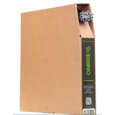 Тросик переключения ONRIDE, оцинкованный, полированный, 2,1м, 100 шт., бухта