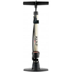 Насос напольный алюминиевый с манометром KLS Magnum универсальный вентиль