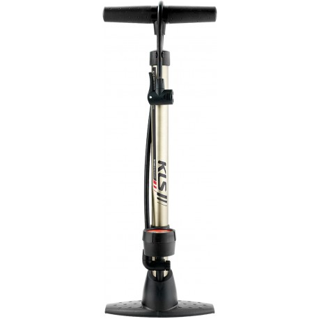 Насос підлоговий алюмінієвий з манометром KLS Magnum універсальний вентиль