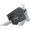 Сумка з кріпленням на раму і винос KLS Alpha (0,9 л) чорний