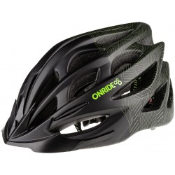 Шлем ONRIDE Mount черный/зеленый L (58-61 см)